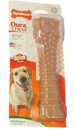 NylaBone Dura Chew Souper Bot Bacon