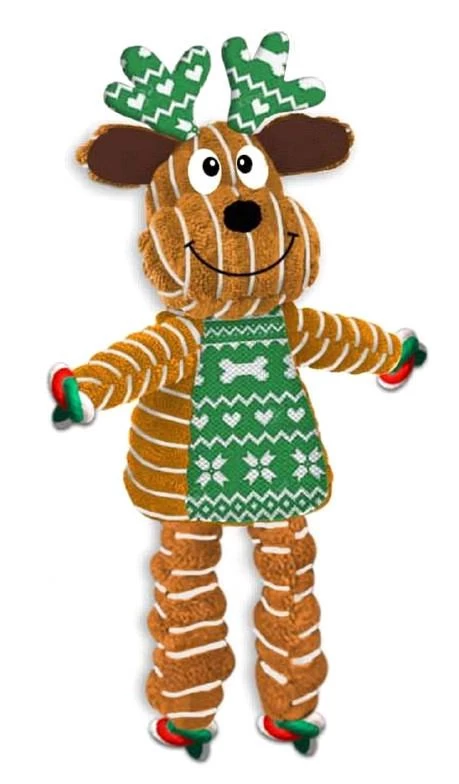 Kong Kerst Floppy Knots Reindeer Small/Medium 1 Kong Kerst Floppy Knots Reindeer Small/Medium