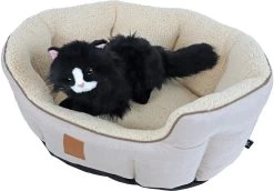 Boony EST. 1941 Mand Highland Sand -Huisdier Korting Winkel 0212332 met kat