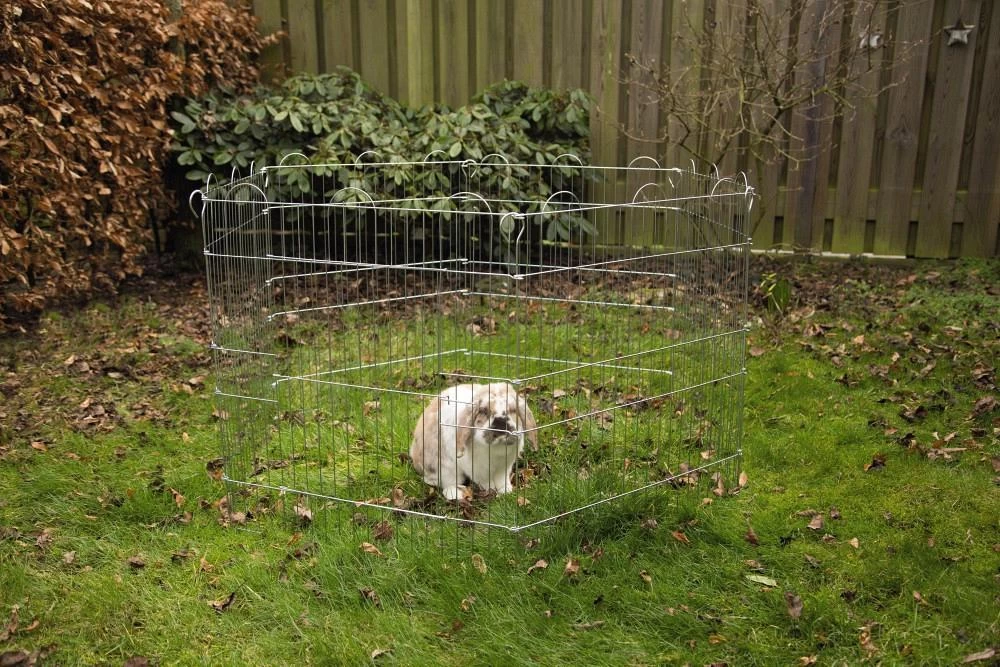 Beeztees Konijnenren Verzinkt 6 Panelen 2 Beeztees Konijnenren Verzinkt 6 Panelen - Afbeelding 2