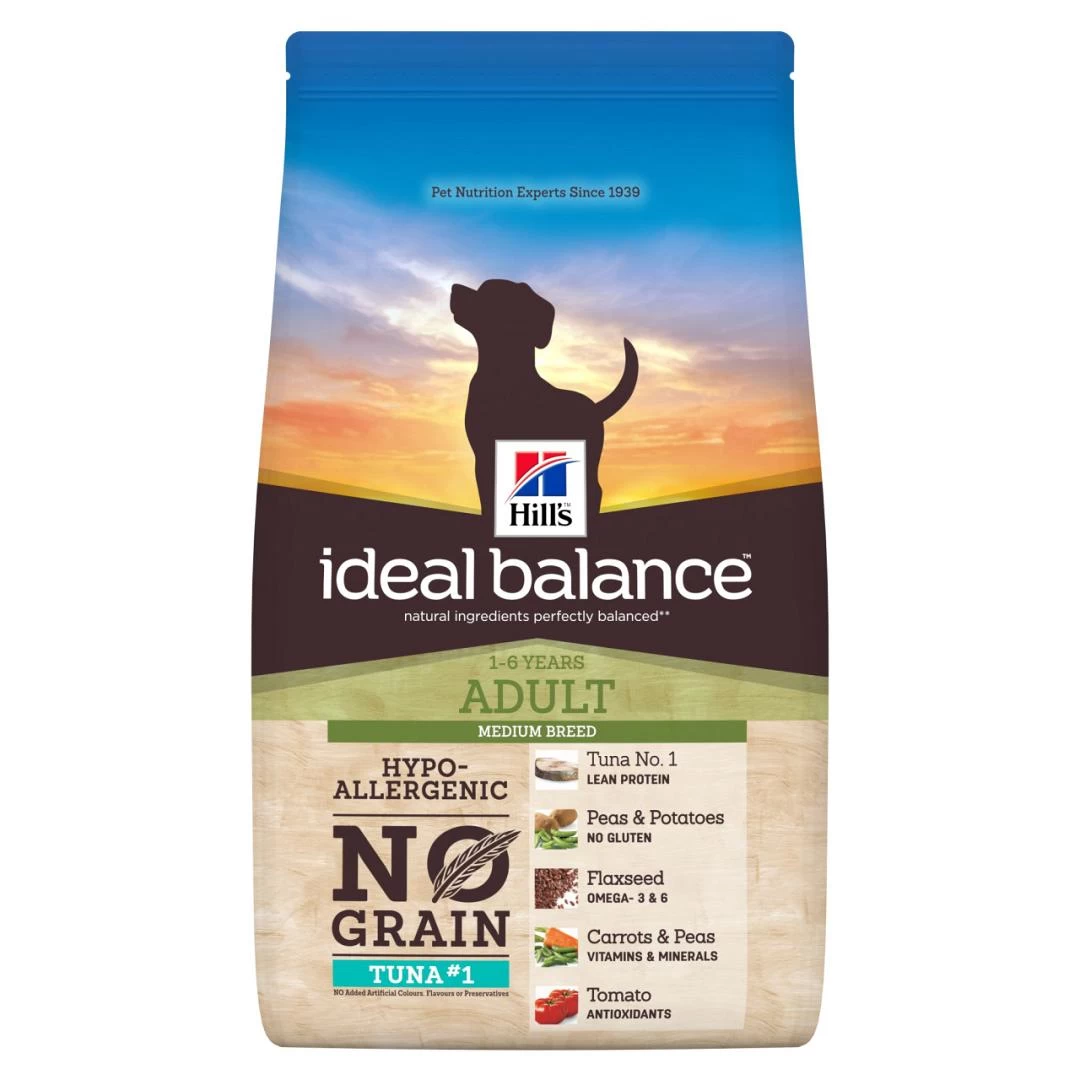 Hill's Ideal Balance Adult Medium No Grain Tuna 12 Kg 1 Hill's Ideal Balance Adult Medium No Grain Tuna 12 Kg