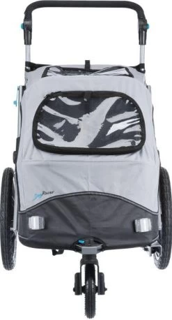 TRIXIE Opvouwbare Hondenfietskar Grijs -Huisdier Korting Winkel 4011905127965 1