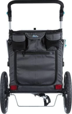 TRIXIE Opvouwbare Hondenfietskar Grijs -Huisdier Korting Winkel 4011905127965 2