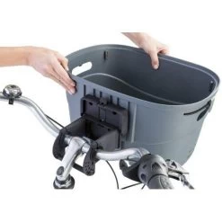 TRIXIE Fietsmand Voor Aan Het Stuur Grijs -Huisdier Korting Winkel 4011905130965 6