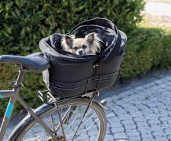 TRIXIE Fietsmand Voor Smalle Bagagedragers Zwart