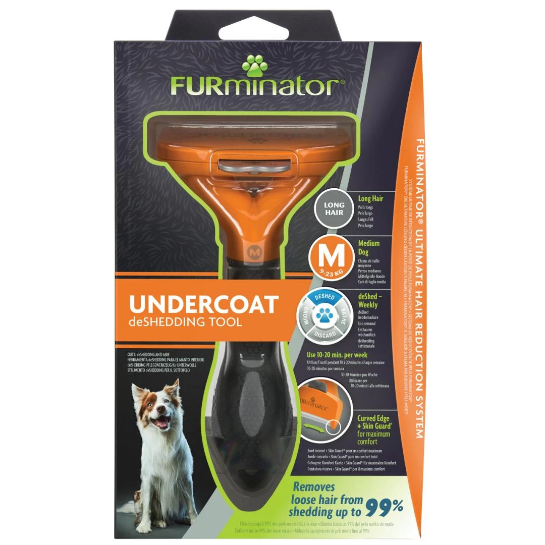 FURminator Undercoat Hond Langhaar M 2 FURminator Undercoat Hond Langhaar M - Afbeelding 2