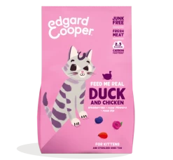 Edgard & Cooper Kattenvoer Kitten Eend En Kip 2 Kg