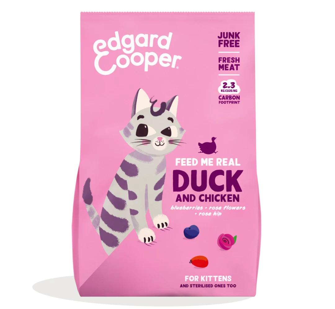 Edgard & Cooper Kattenvoer Kitten Eend En Kip 2 Kg 1 Edgard & Cooper Kattenvoer Kitten Eend En Kip 2 Kg