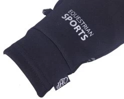 QHP Handschoen Tallinn Zwart -Huisdier Korting Winkel 7233zw 2