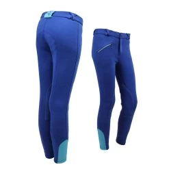 QHP Kinderrijbroek Kobaltblauw