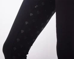 QHP Damesrijbroek Diamond Anti-slip Zitvlak Zwart -Huisdier Korting Winkel 8459zw 4