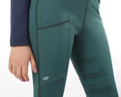 QHP Rijlegging Eden Junior Anti-slip Zitvlak Teal -Huisdier Korting Winkel 8471dgr 2
