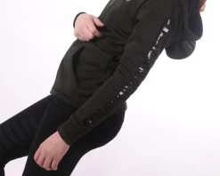 QHP Sweatvest Vieve Junior Deep Forest 6 QHP Sweatvest Vieve Junior Deep Forest -Huisdier Korting Winkel 8493dfo 4