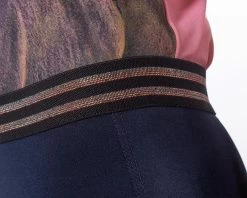 QHP Kinderrijbroek Pull-on Sanna Anti-slip Zitvlak Navy -Huisdier Korting Winkel 8558na 2