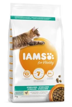 IAMS Kattenvoer Adult Sterilised Chicken 3 Kg