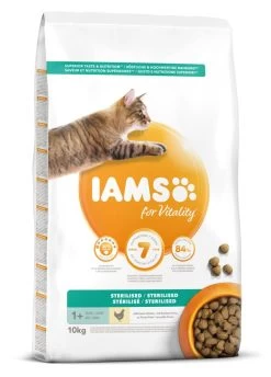 IAMS Kattenvoer Adult Sterilised Chicken 10 Kg