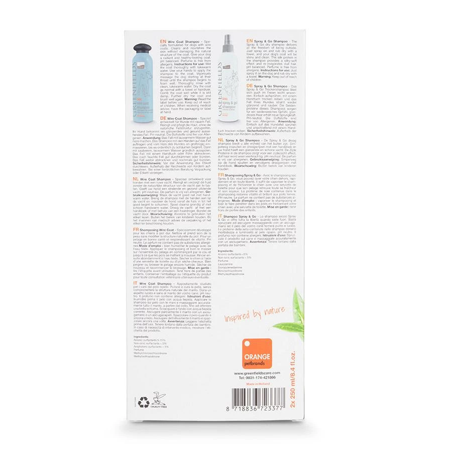 Greenfields Dachshund Care Set 2 X 250 Ml 3 Greenfields Dachshund Care Set 2 X 250 Ml - Afbeelding 3