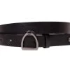 QHP Ceintuur Stirrup Zwart