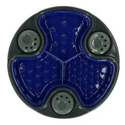 Eat Slow Live Longer Voerbak Puzzle And Feed Blue