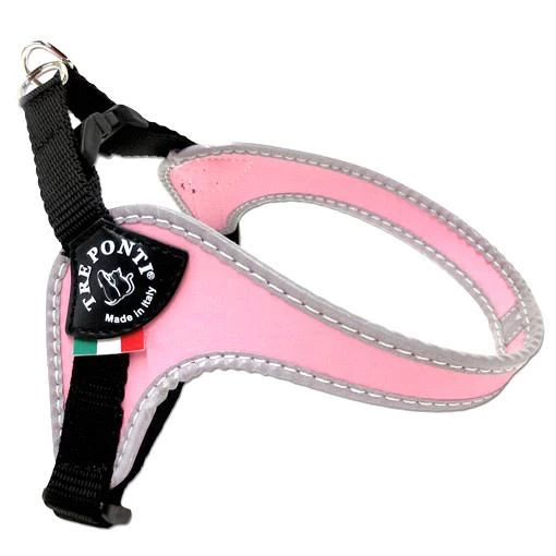 Tre Ponti Hondentuig Fibbia Reflective Verstelbaar Roze 1 Tre Ponti Hondentuig Fibbia Reflective Verstelbaar Roze