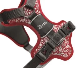 Hunter Hondentuig Divo Reflective Rood/Grijs -Huisdier Korting Winkel HUNTER 20106 68968 003 20 original