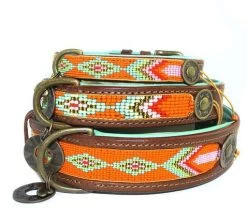 Dog With A Mission Halsband Tiger Lily