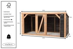 Voldux Kippen- Of Konijnenren Milan -Huisdier Korting Winkel Voldux Kippenren Milan 8720569162330 4