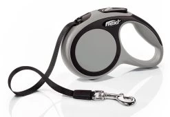 Flexi New Comfort XS Met Band 3 Mtr -Huisdier Korting Winkel flexi new comfort xs grijs band