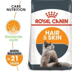Royal Canin Kattenvoer Hair & Skin Care 4 Kg -Huisdier Korting Winkel royal canin hair skin care volwassen kat vacht en huid hero packshot