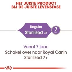 Royal Canin Kattenvoer Sterilised 37 4 Kg 7 Royal Canin Kattenvoer Sterilised 37 4 Kg -Huisdier Korting Winkel royal canin sterilised 37 volwassen kat castratie sterilisatie hero image 9